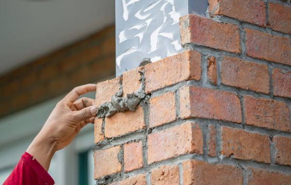 Brick Pillar Repair in Webster