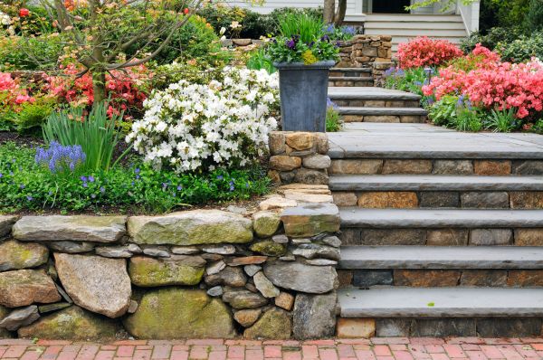 Stone Stairs Repair in Webster