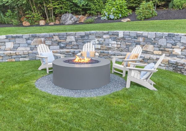 Stone Wall Installation in Webster