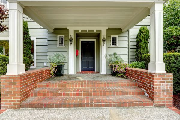 Front Porch Masonry Repair in Webster