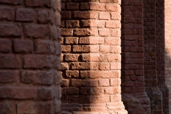 Brick Pillars Installation in Webster