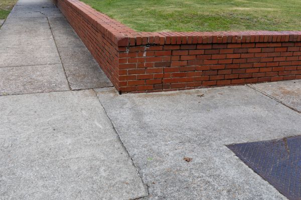 Brick Retaining Wall Repair in Webster