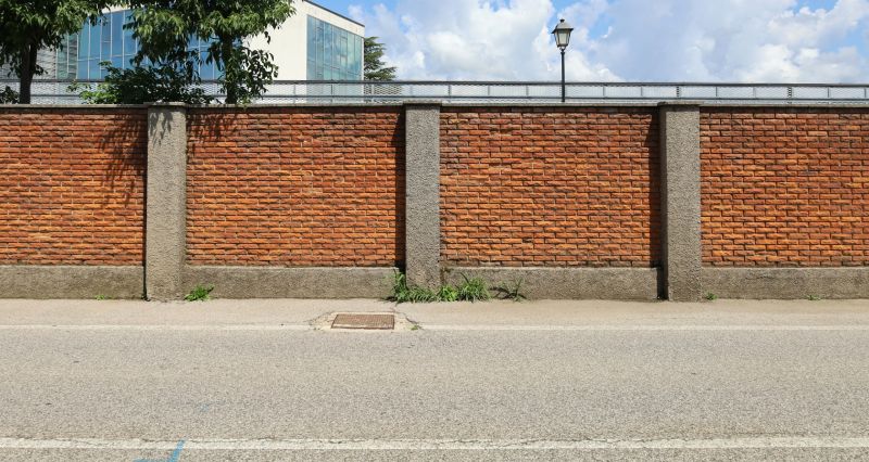 Brick Columns Installation detail