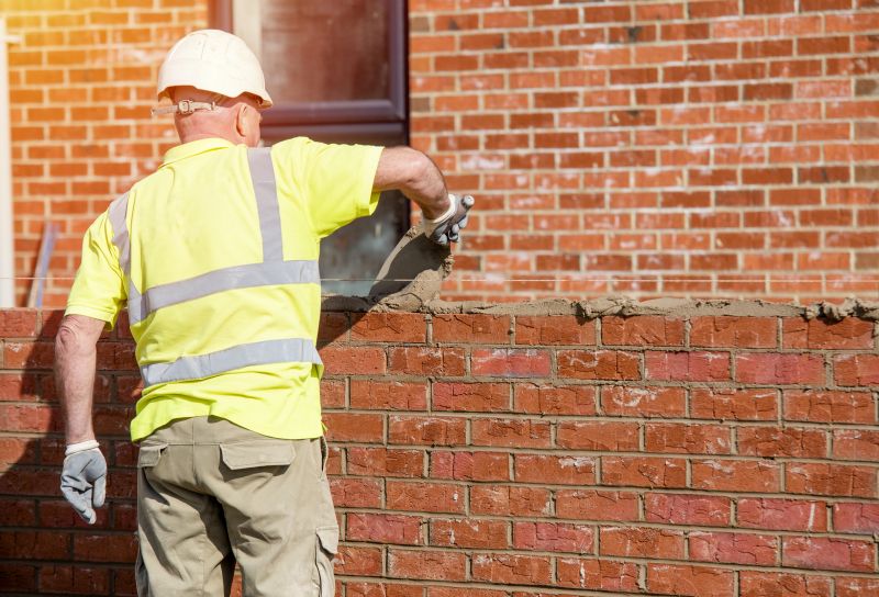 Brick Columns Installation detail